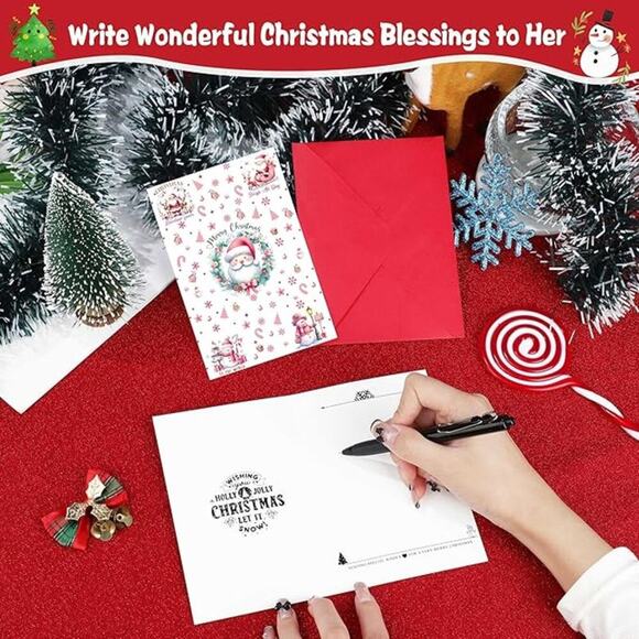 2 For $20  Christmas Gift Box Set – Ready to Gift Festive Pouch, Socks & More - Picture 4 of 6